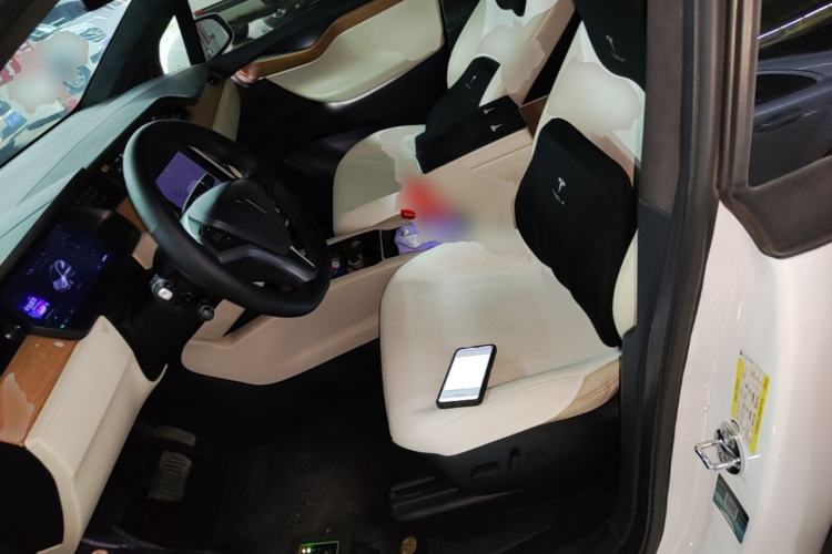 Used Tesla Model X 2020 Long-Range Upgrade Version Left Front Seat