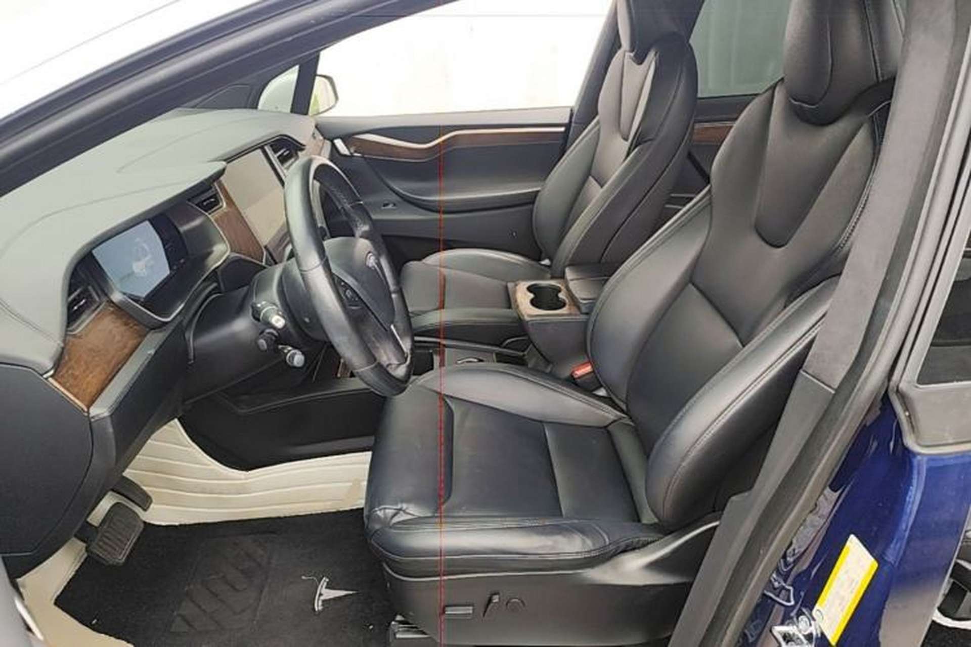 Used Tesla Model X 2020 Long-Range Upgrade Version Left Front Seat