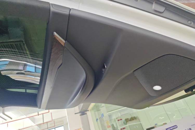 Used Tesla Model X 2020 Long-Range Upgrade Version Left Rear Door Interior