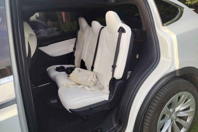 Used Tesla Model X 2020 Long-Range Upgrade Version Left Rear Seat