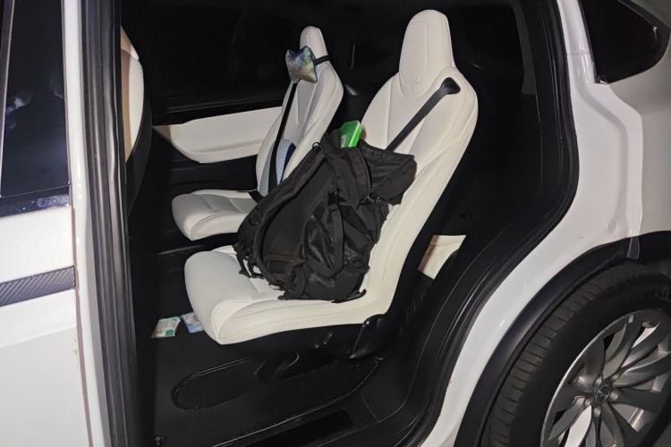 Used Tesla Model X 2020 Long-Range Upgrade Version Left Rear Seat