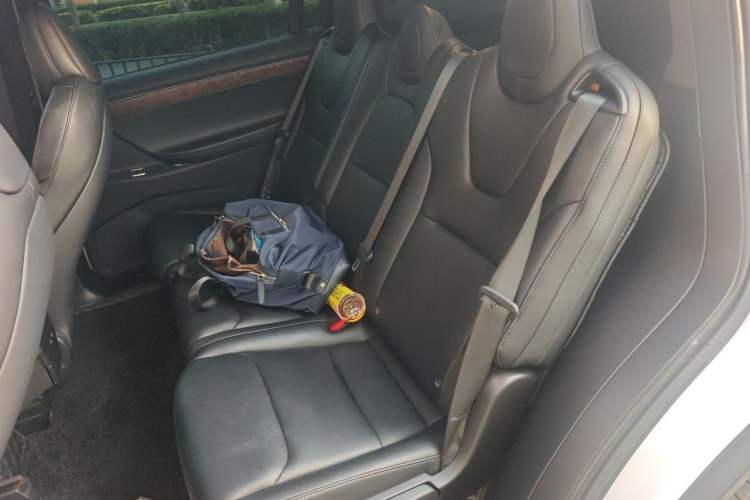 Used Tesla Model X 2020 Long-Range Upgrade Version Left Rear Seat