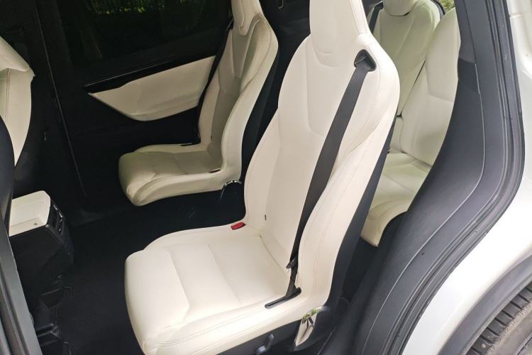 Used Tesla Model X 2020 Long-Range Upgrade Version Left Rear Seat