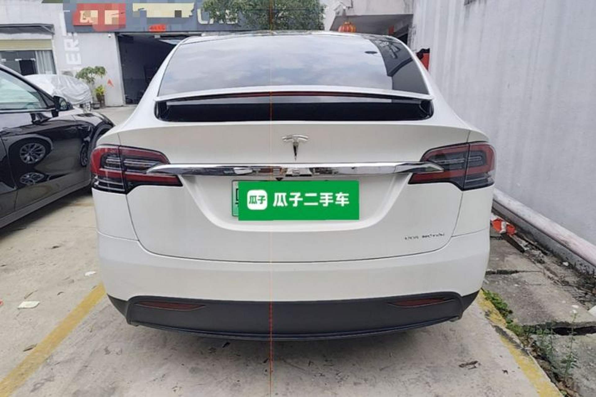 Used Tesla Model X 2020 Long-Range Upgrade Version Rear