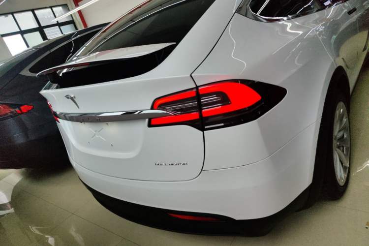 Used Tesla Model X 2020 Long-Range Upgrade Version Rear