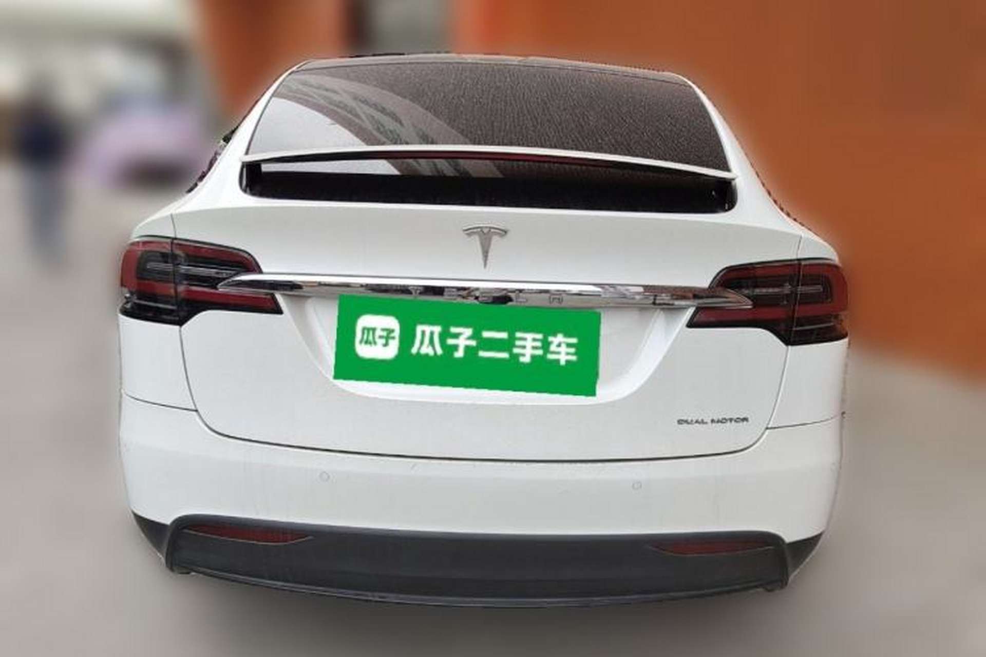 Used Tesla Model X 2020 Long-Range Upgrade Version Rear