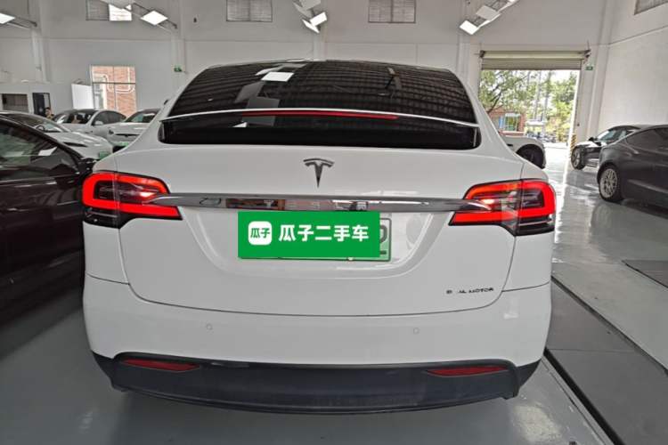 Used Tesla Model X 2020 Long-Range Upgrade Version Rear