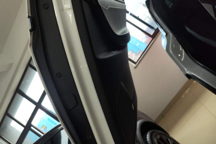 Used Tesla Model X 2020 Long-Range Upgrade Version Right Rear Door Interior