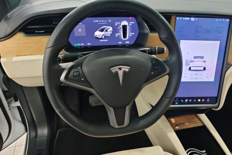 Used Tesla Model X 2020 Long-Range Upgrade Version Steering Wheel