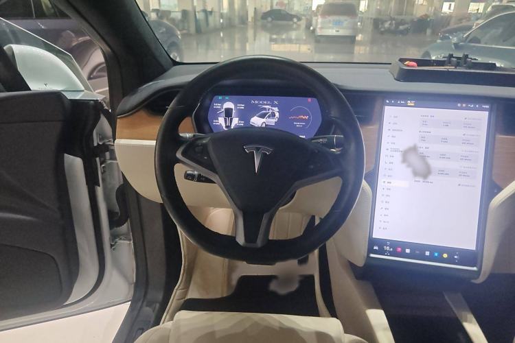 Used Tesla Model X 2020 Long-Range Upgrade Version Steering Wheel