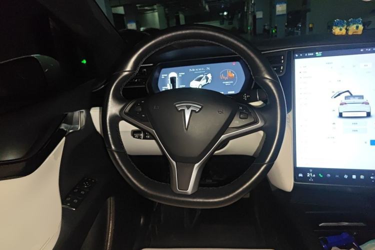 Used Tesla Model X 2020 Long-Range Upgrade Version Steering Wheel