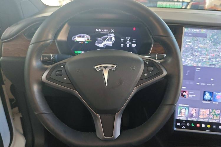 Used Tesla Model X 2020 Long-Range Upgrade Version Steering Wheel