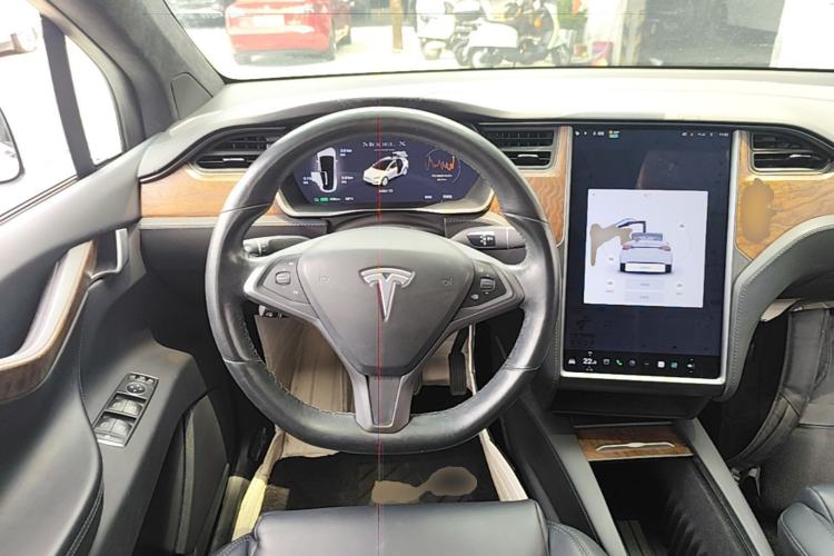 Used Tesla Model X 2020 Long-Range Upgrade Version Steering Wheel