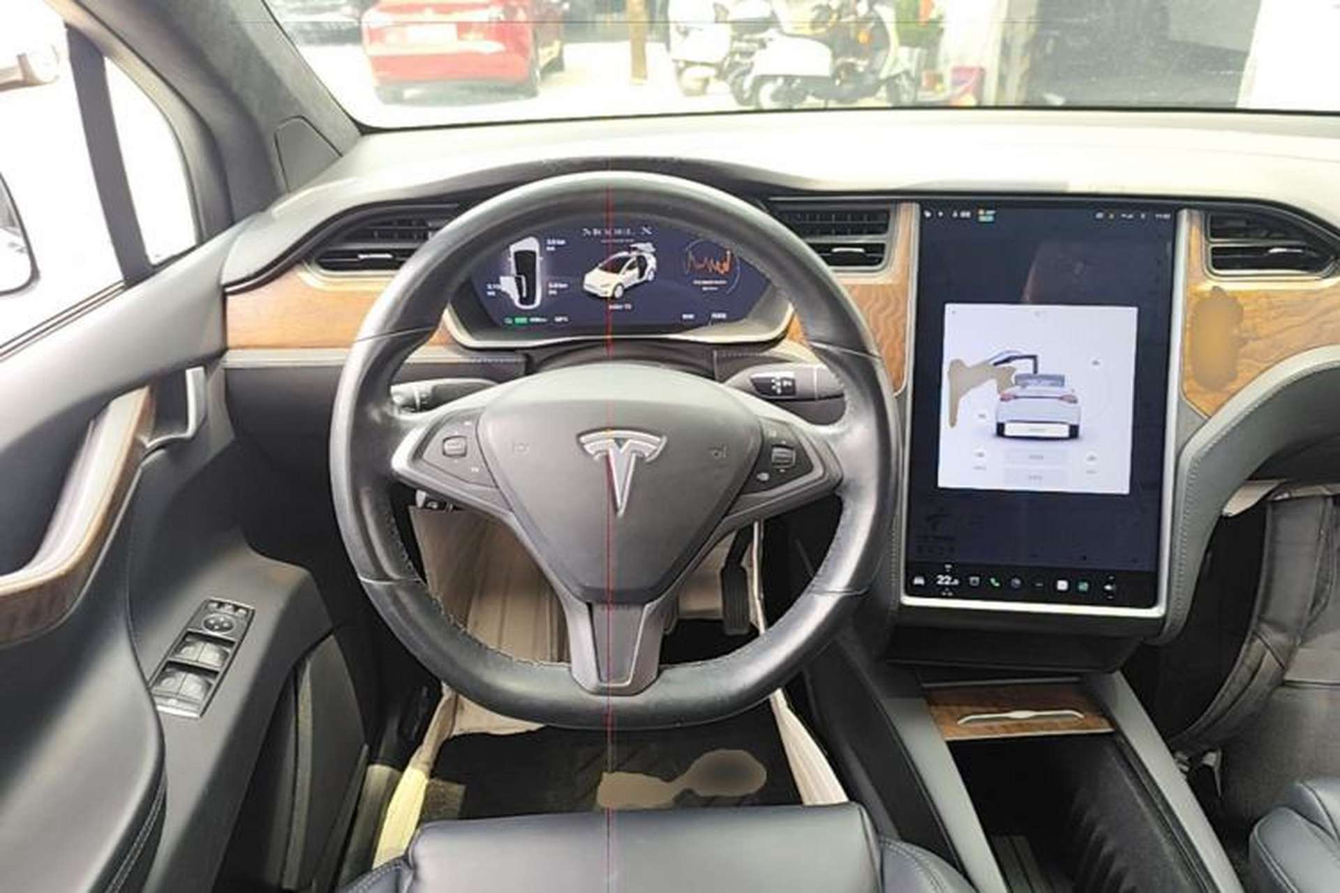 Used Tesla Model X 2020 Long-Range Upgrade Version Steering Wheel
