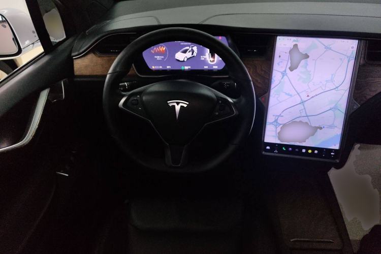 Used Tesla Model X 2020 Long-Range Upgrade Version Steering Wheel
