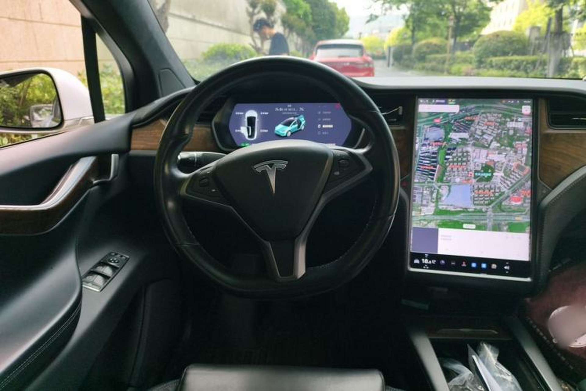 Used Tesla Model X 2020 Long-Range Upgrade Version Steering Wheel