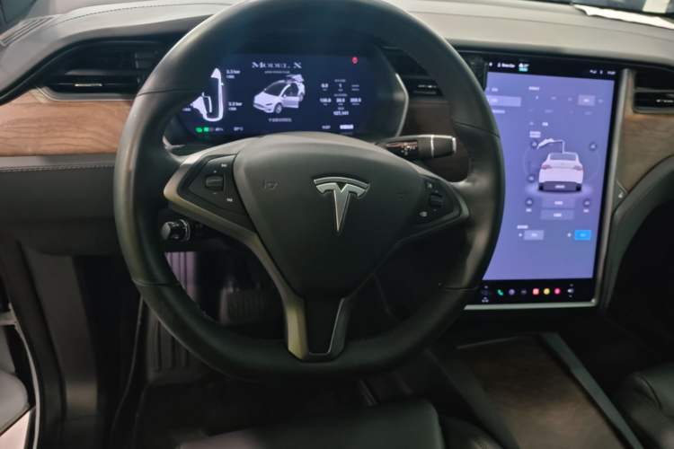 Used Tesla Model X 2020 Long-Range Upgrade Version Steering Wheel