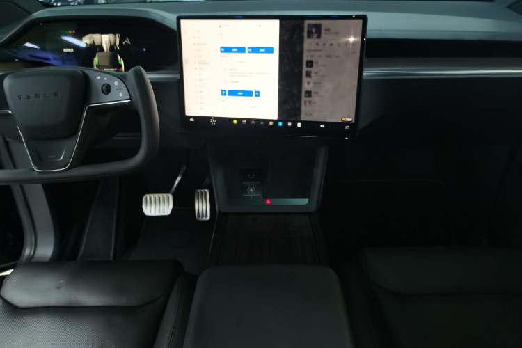 Used Tesla Model X 2023 Dual-Motor All-Wheel-Drive Version Audio And AC Panel