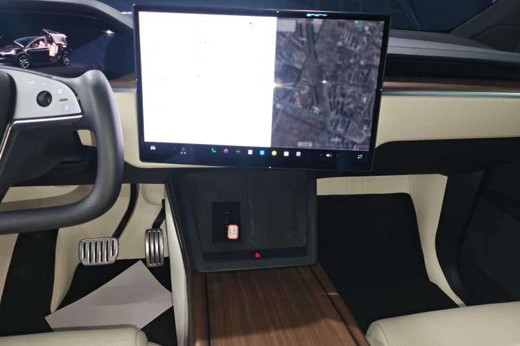 Used Tesla Model X 2023 Dual-Motor All-Wheel-Drive Version Audio And AC Panel