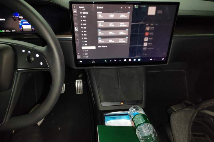 Used Tesla Model X 2023 Dual-Motor All-Wheel-Drive Version Audio And AC Panel