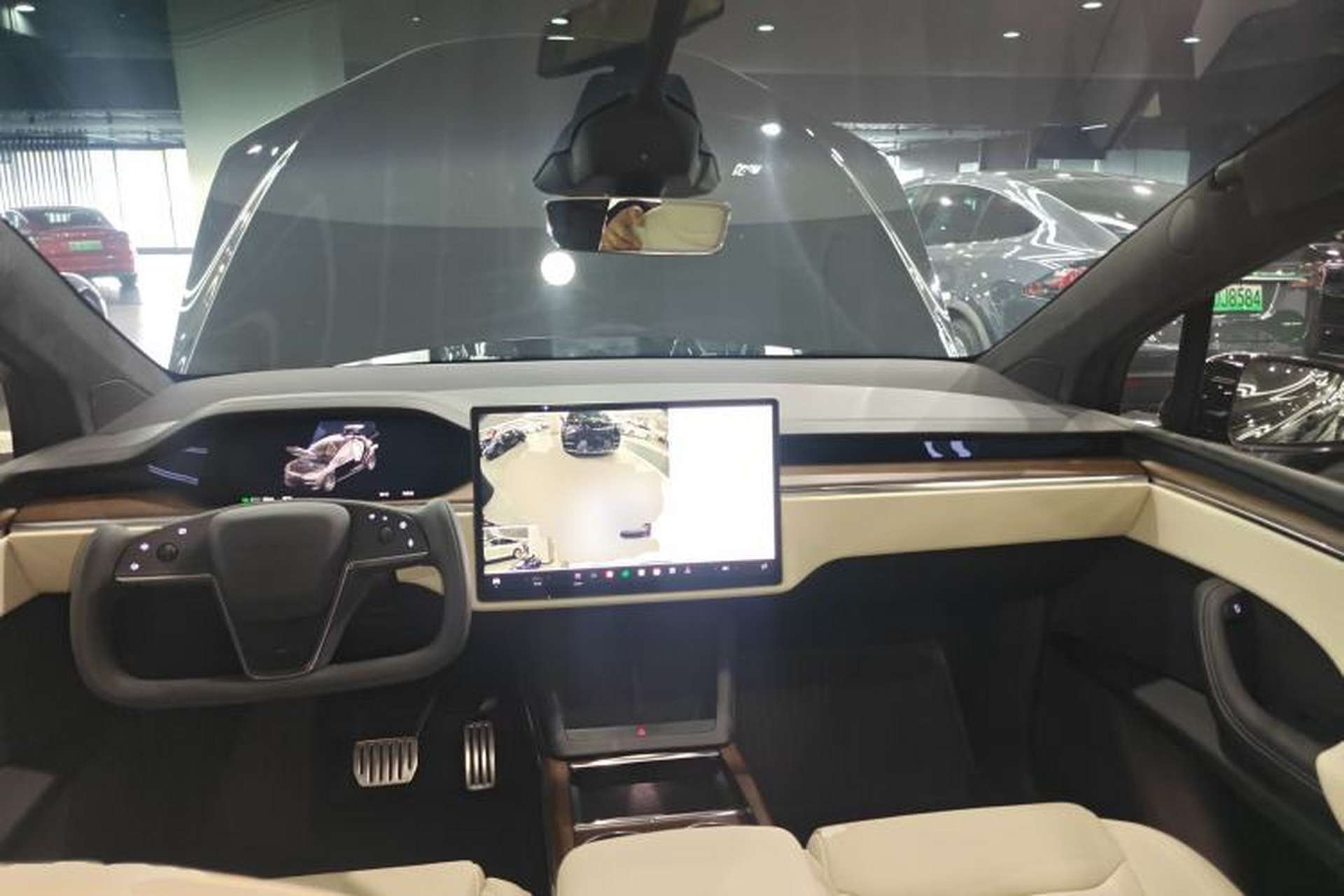 Used Tesla Model X 2023 Dual-Motor All-Wheel-Drive Version Center Console
