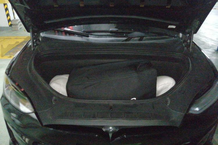 Used Tesla Model X 2023 Dual-Motor All-Wheel-Drive Version Engine Bay