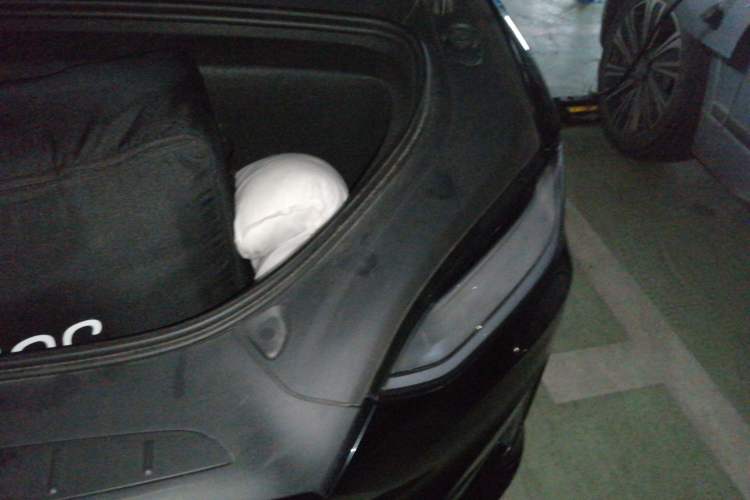 Used Tesla Model X 2023 Dual-Motor All-Wheel-Drive Version Engine Bay Left