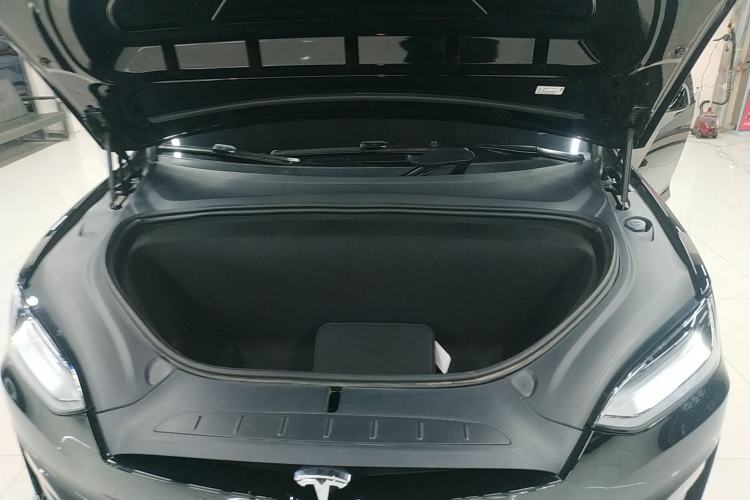 Used Tesla Model X 2023 Three-Motor All-Wheel-Drive Plaid Version Engine Bay