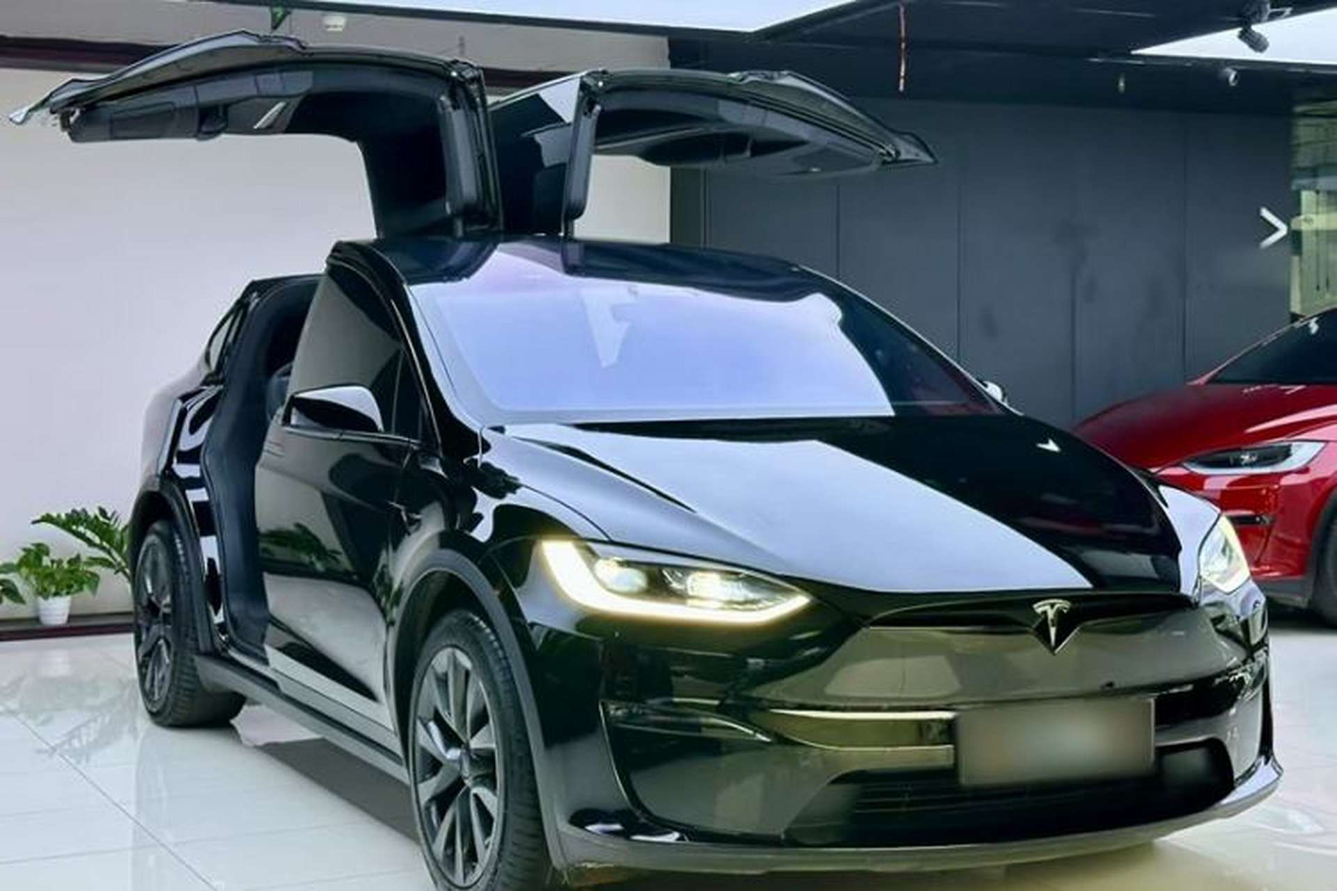 Used Tesla Model X 2023 Dual-Motor All-Wheel-Drive Version Exterior 4