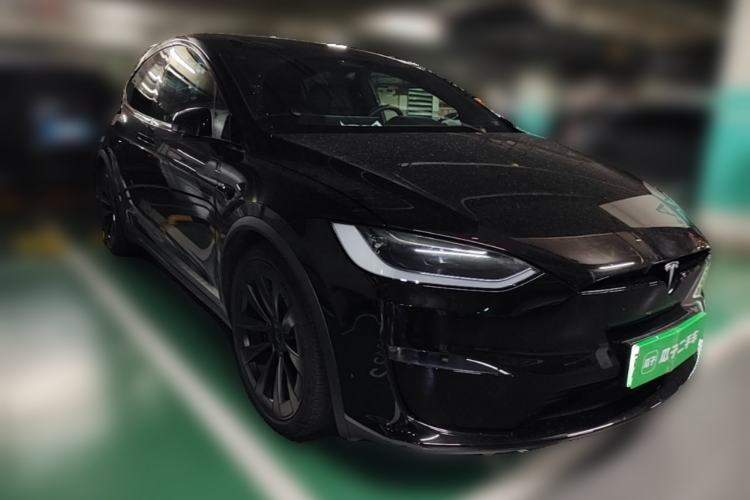 Used Tesla Model X 2023 Dual-Motor All-Wheel-Drive Version Front Right 45 Deg