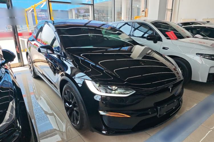 Used Tesla Model X 2023 Dual-Motor All-Wheel-Drive Version Front Right 45 Deg