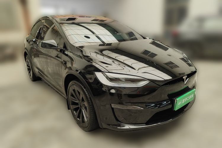 Used Tesla Model X 2023 Dual-Motor All-Wheel-Drive Version Front Right 45 Deg