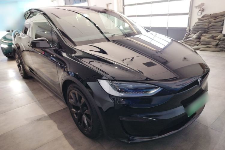 Used Tesla Model X 2023 Dual-Motor All-Wheel-Drive Version Front Right 45 Deg