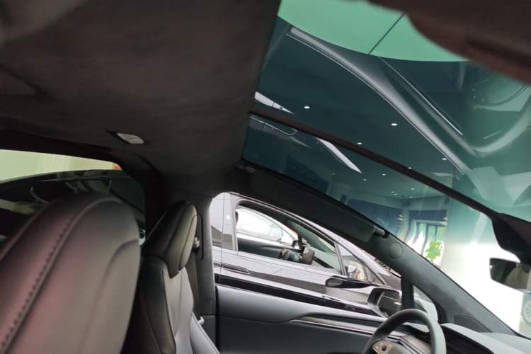 Used Tesla Model X 2023 Dual-Motor All-Wheel-Drive Version Headliner