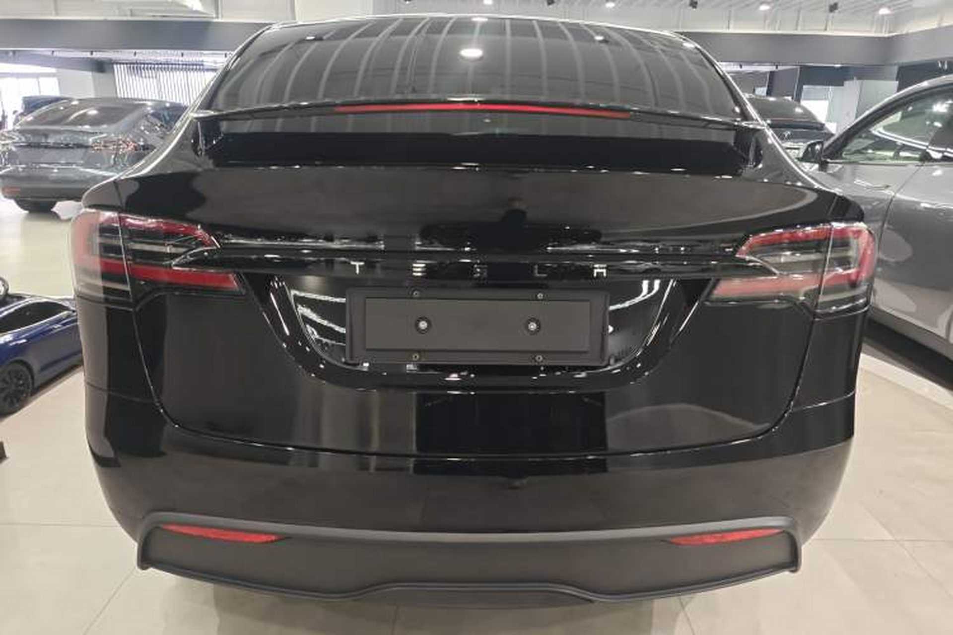 Used Tesla Model X 2023 Dual-Motor All-Wheel-Drive Version Rear