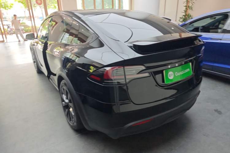 Used Tesla Model X 2023 Dual-Motor All-Wheel-Drive Version Rear Left 45 Deg