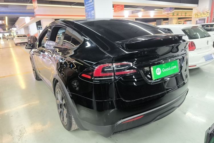 Used Tesla Model X 2023 Dual-Motor All-Wheel-Drive Version Rear Left 45 Deg