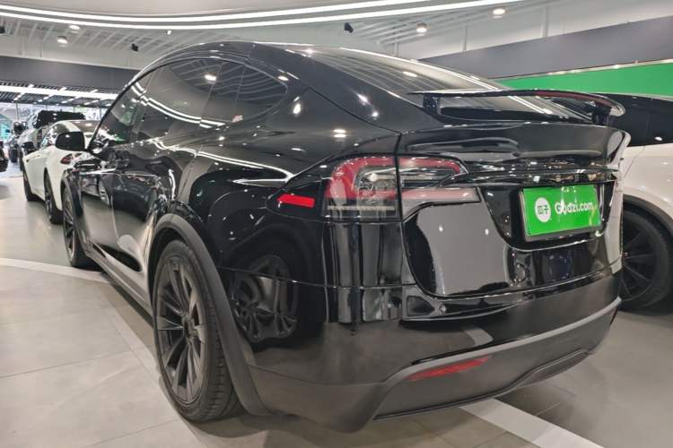 Used Tesla Model X 2023 Dual-Motor All-Wheel-Drive Version Rear Left 45 Deg