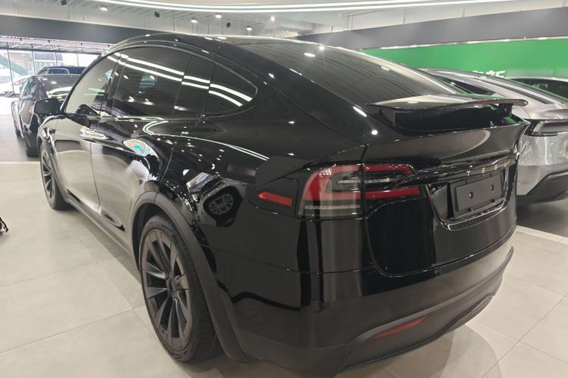 Used Tesla Model X 2023 Dual-Motor All-Wheel-Drive Version Rear Left 45 Deg