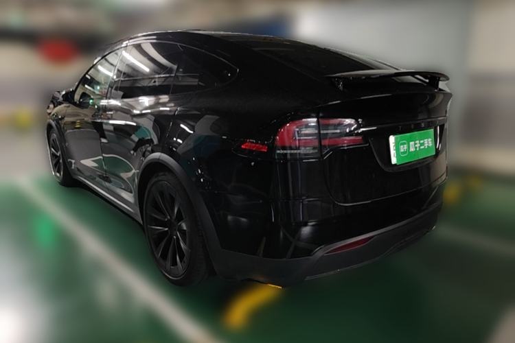 Used Tesla Model X 2023 Dual-Motor All-Wheel-Drive Version Rear Left 45 Deg