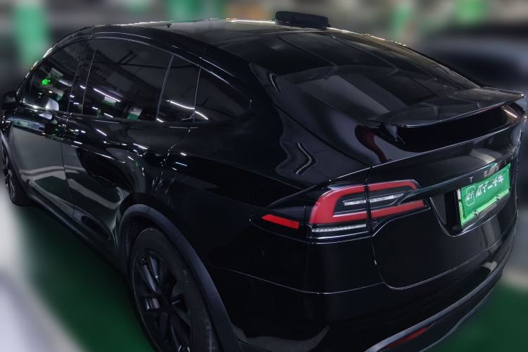 Used Tesla Model X 2023 Dual-Motor All-Wheel-Drive Version Rear Left 45 Deg