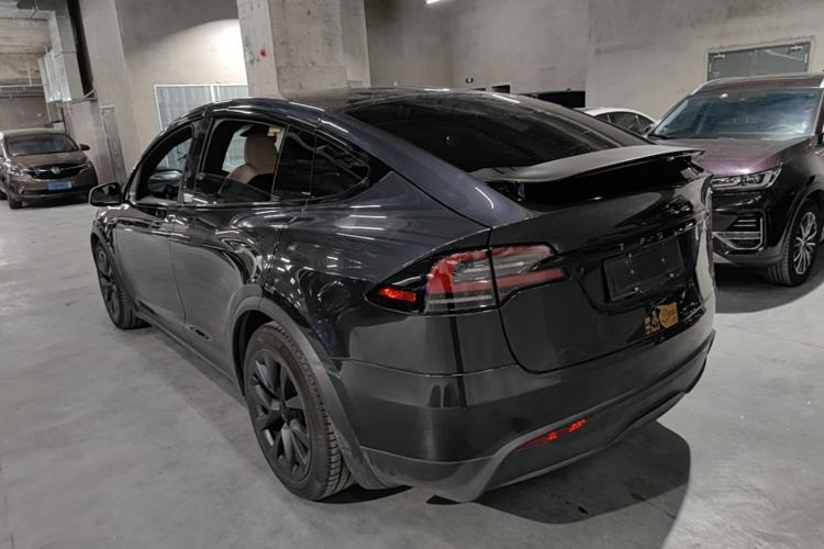 Used Tesla Model X 2023 Dual-Motor All-Wheel-Drive Version Rear Left 45 Deg