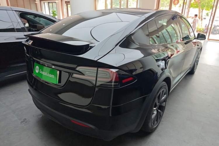 Used Tesla Model X 2023 Dual-Motor All-Wheel-Drive Version Rear Right 45 Deg