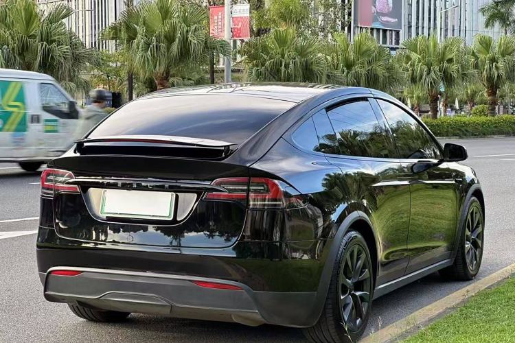 Used Tesla Model X 2023 Dual-Motor All-Wheel-Drive Version Rear Right 45 Deg