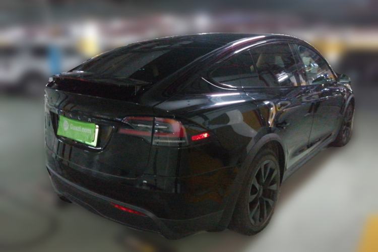 Used Tesla Model X 2023 Dual-Motor All-Wheel-Drive Version Rear Right 45 Deg