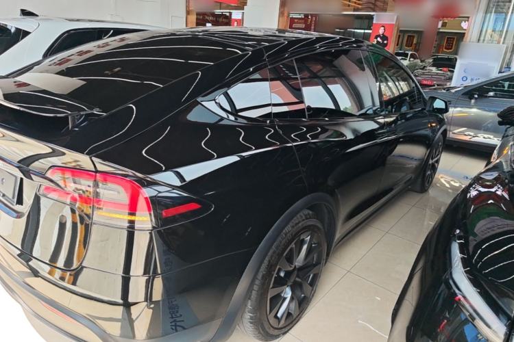 Used Tesla Model X 2023 Dual-Motor All-Wheel-Drive Version Rear Right 45 Deg