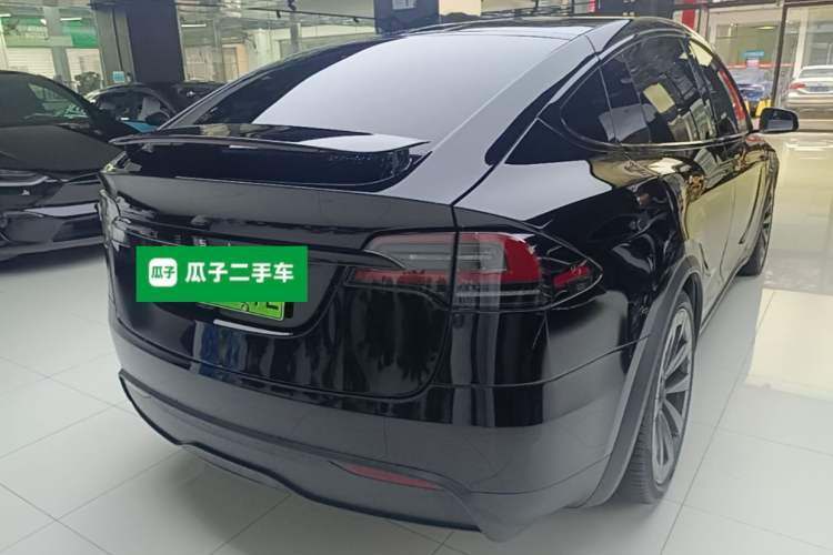Used Tesla Model X 2023 Dual-Motor All-Wheel-Drive Version Rear Right 45 Deg