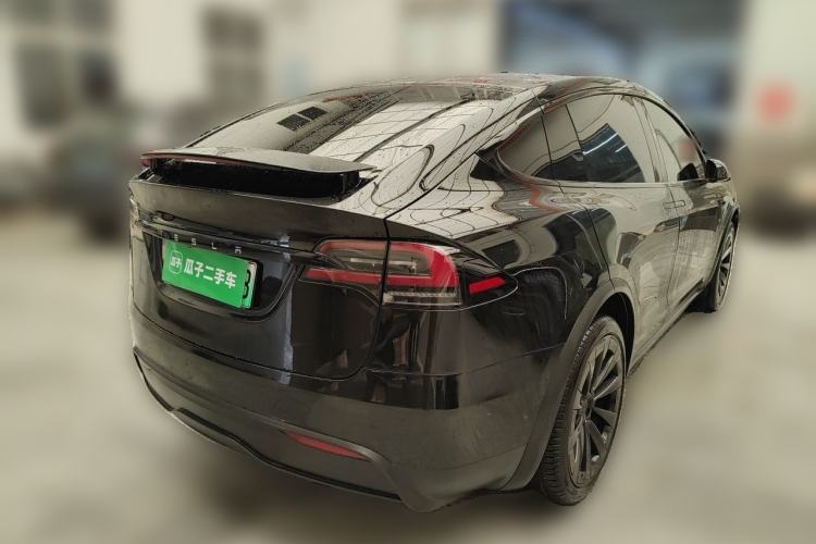Used Tesla Model X 2023 Dual-Motor All-Wheel-Drive Version Rear Right 45 Deg