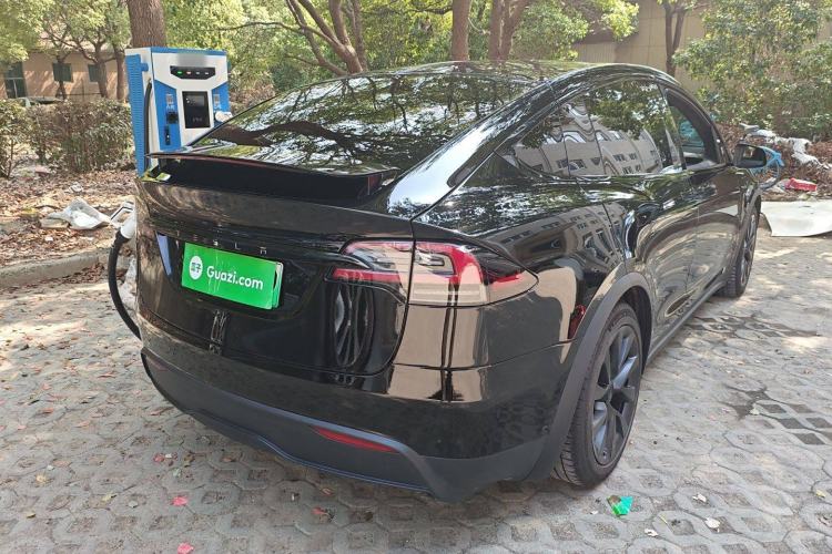 Used Tesla Model X 2023 Dual-Motor All-Wheel-Drive Version Rear Right 45 Deg