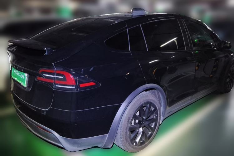 Used Tesla Model X 2023 Dual-Motor All-Wheel-Drive Version Rear Right 45 Deg